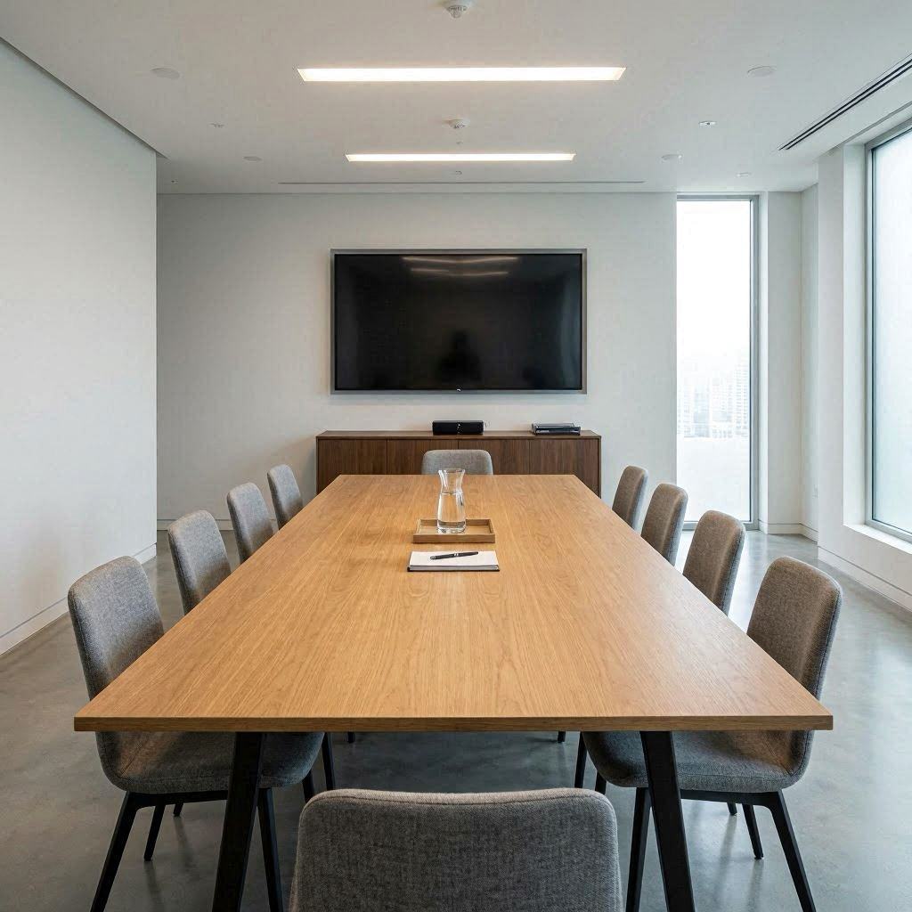 销售团队应如何核验会议预约冲突期间写字楼办公视频会议隔音的现场记录